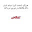 هرزگرد (سفت کن) دینام شیار دار ام وی ام 530 MVM 530