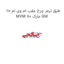 طبق ترمز چرخ عقب ام وی ام 110 MVM 110 مارک GM
