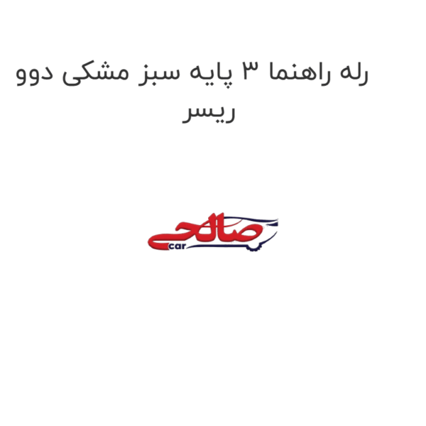 رله راهنما 3 پایه سبز مشکی دوو ریسر