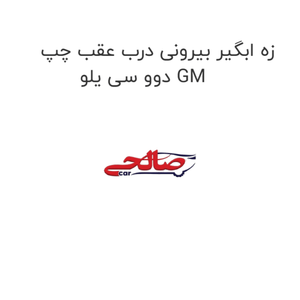 زه ابگیر بیرونی درب عقب چپ دوو سی یلو GM