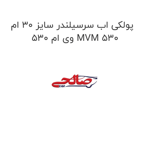 پولکی اب سرسیلندر سایز 30 ام وی ام 530 MVM 530