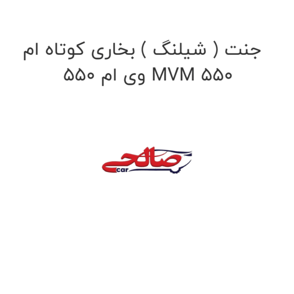 جنت ( شیلنگ ) بخاری کوتاه ام وی ام 550 MVM 550