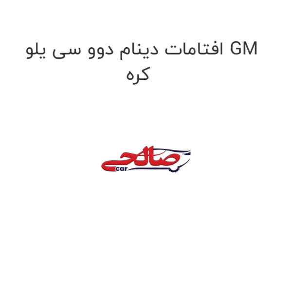افتامات دینام دوو سی یلو GM  کره