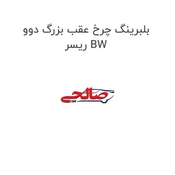 بلبرینگ چرخ عقب بزرگ دوو ریسر BW