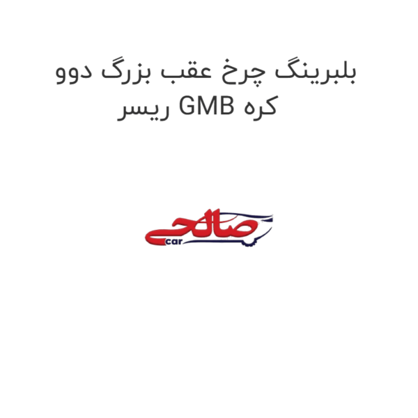 بلبرینگ چرخ عقب بزرگ دوو ریسر GMB کره