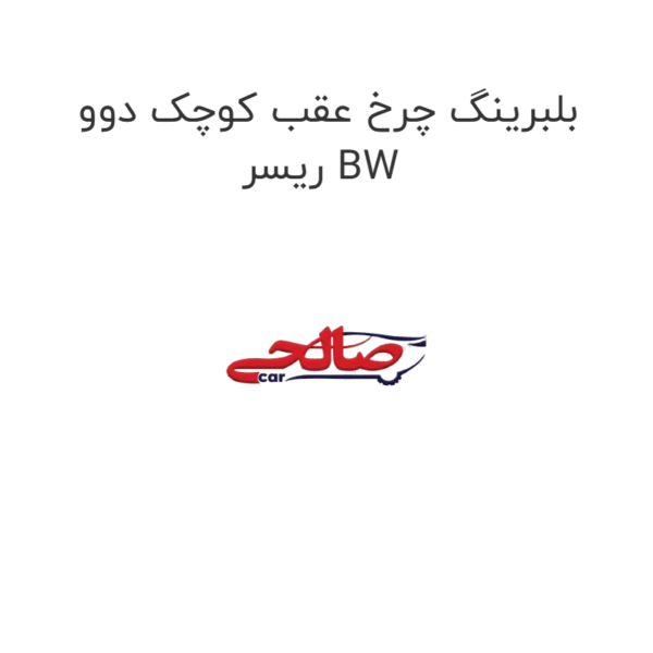بلبرینگ چرخ عقب کوچک دوو ریسر BW