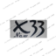 آرم “new X33” ام وی ام X33 جدیدNEW MVM X33 CVT, NEW MVM X33 MT