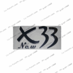 آرم “new X33” ام وی ام X33 جدیدNEW MVM X33 CVT, NEW MVM X33 MT