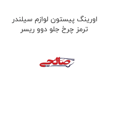 اورینگ پیستون لوازم سیلندر ترمز چرخ جلو دوو ریسر