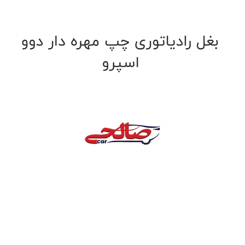 product-image-22624-1752677240 بغل رادیاتوری چپ مهره دار دوو اسپرو