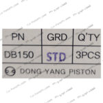 پیستون سایز  استاندارد دوو ماتیز DONG YANG
